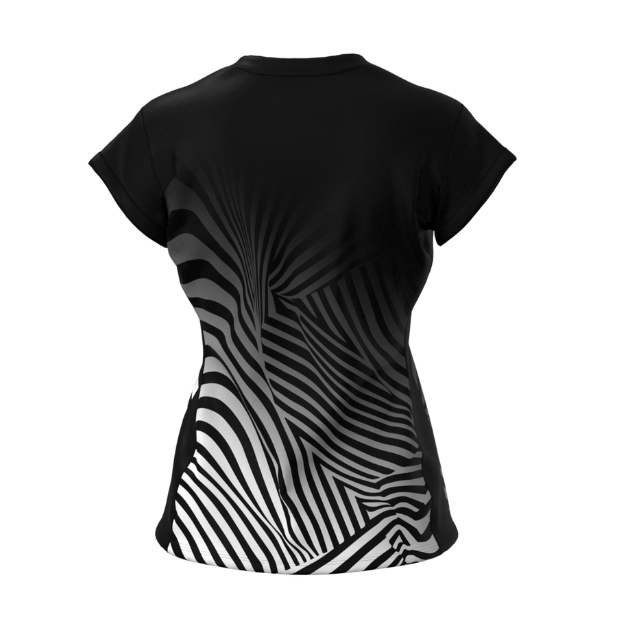 Sohei Sub Tee Amsterdam Marathon 2024 Black Women s Sports T Shirts Mizuno Europe